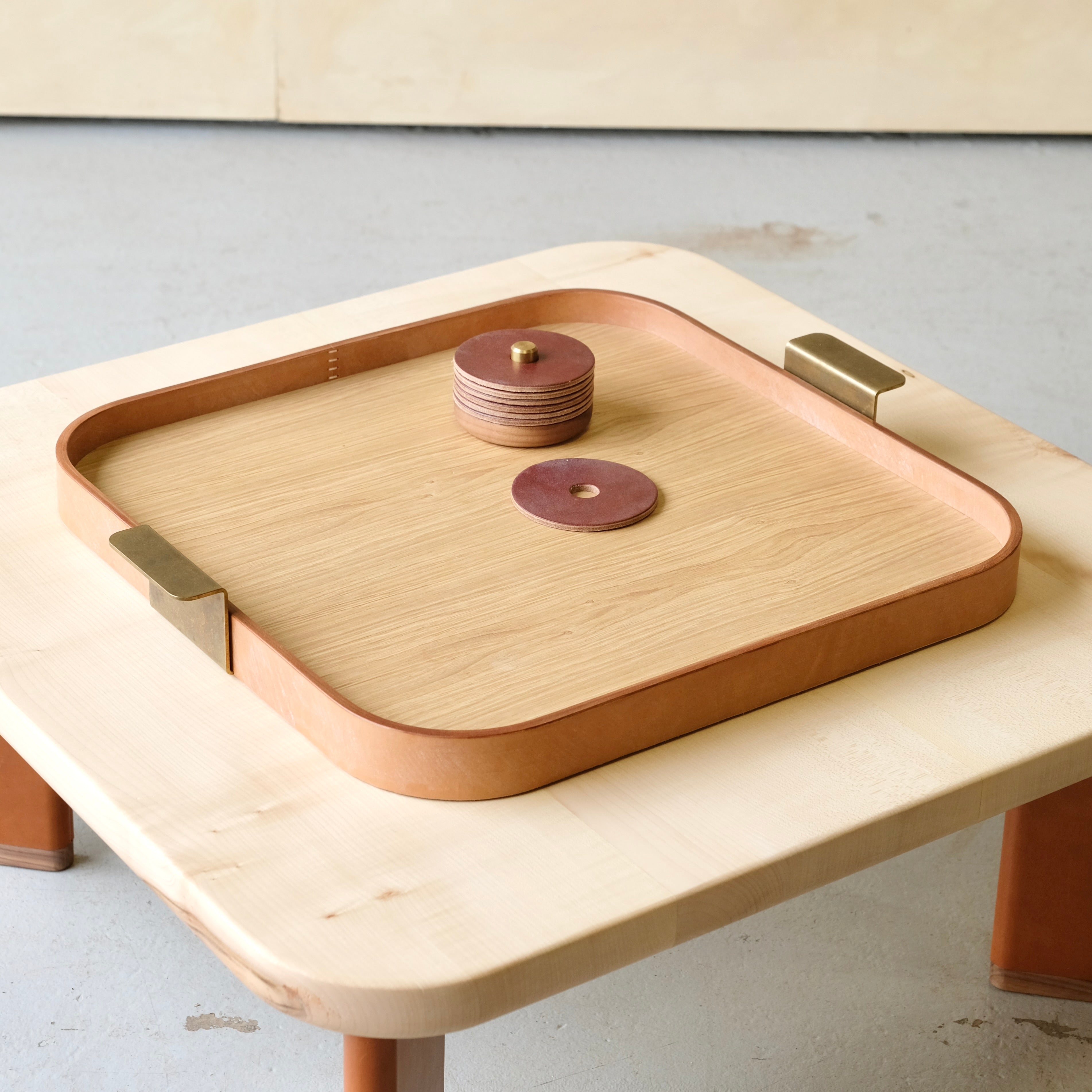 DAIS - Large - Leather Tray