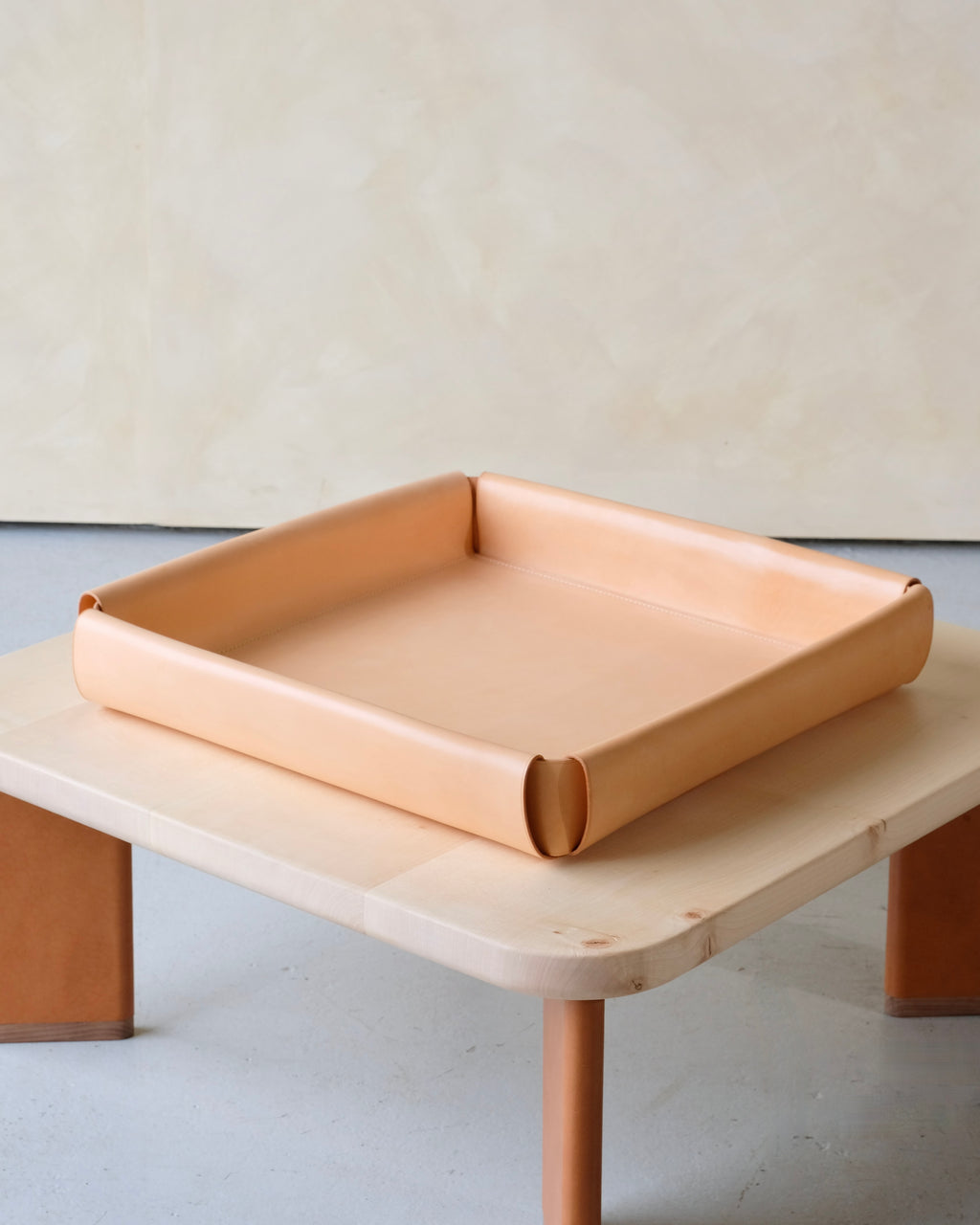 ASSEMBLY - Large Leather Tray