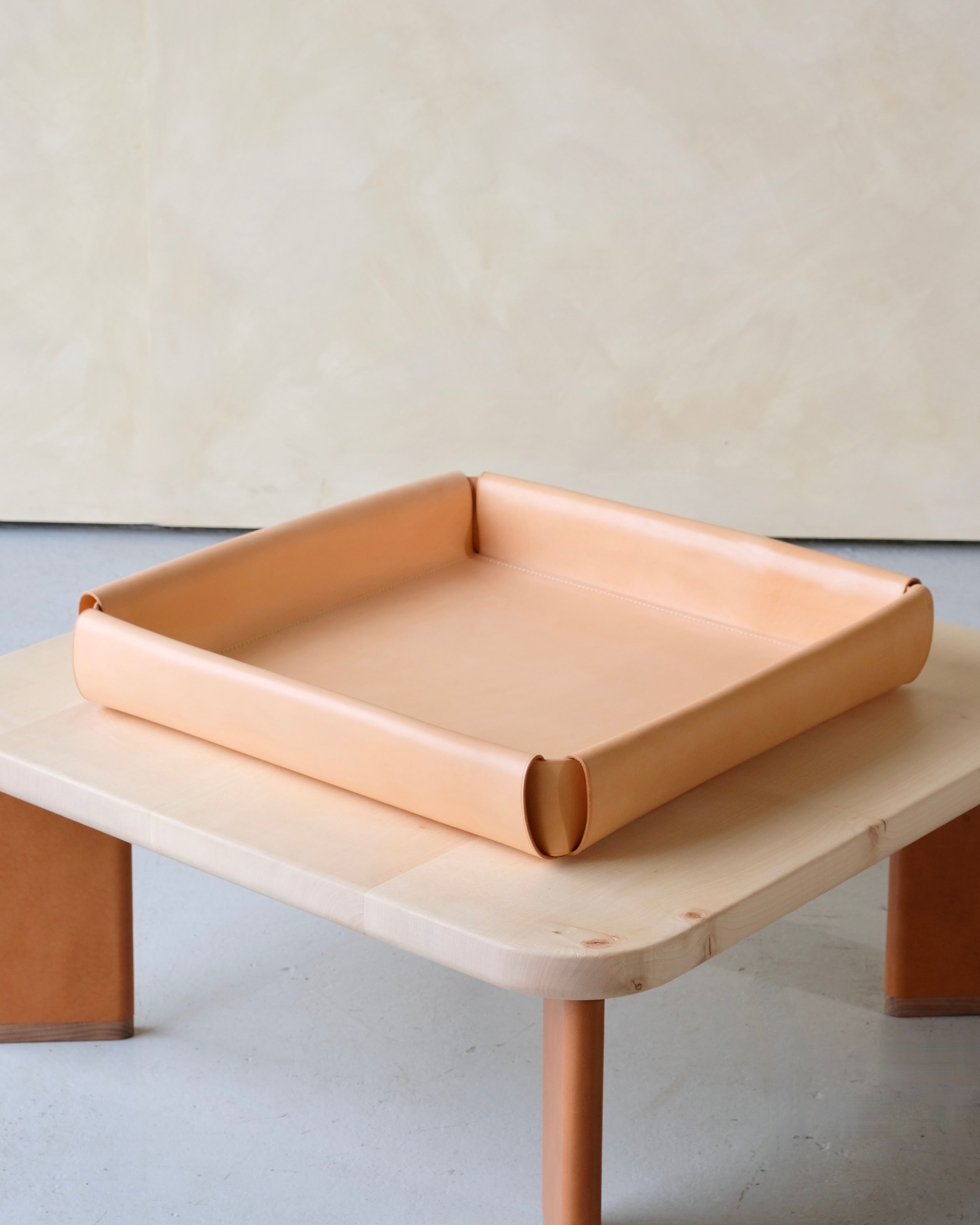 ASSEMBLY - Large Leather Tray