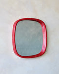 BOLSTER - Small Square - Leather Bound Mirror