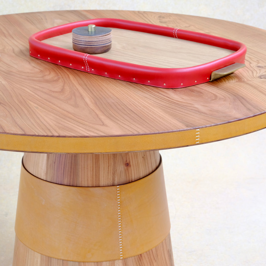 BOLSTER - Leather Tray